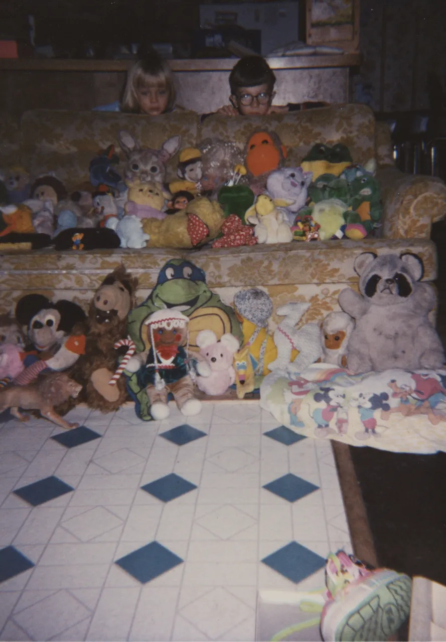 Stuffed Animals Crystal Joey Arnold Oatmeal Oregon 1993