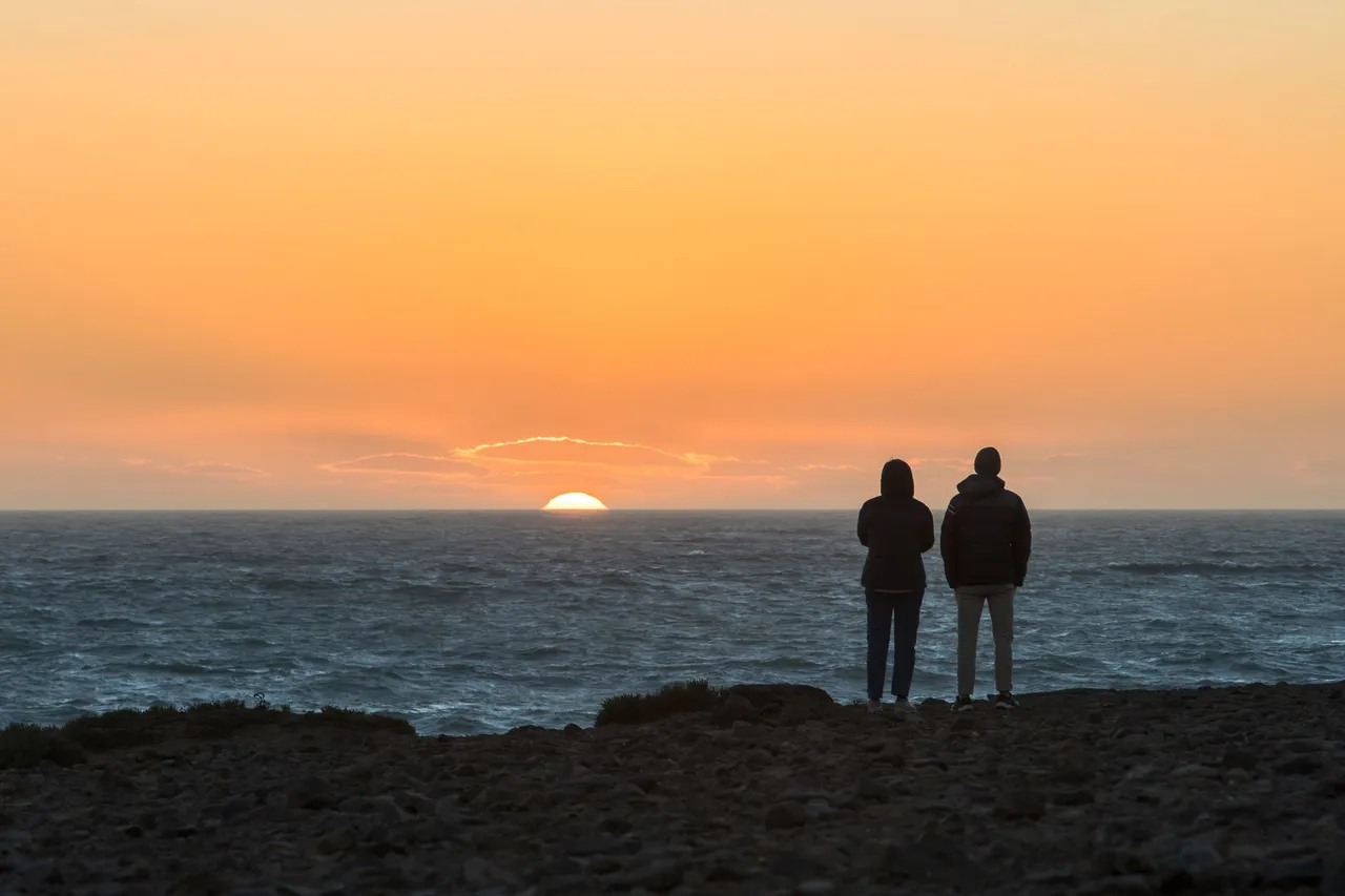 Sunset couple!