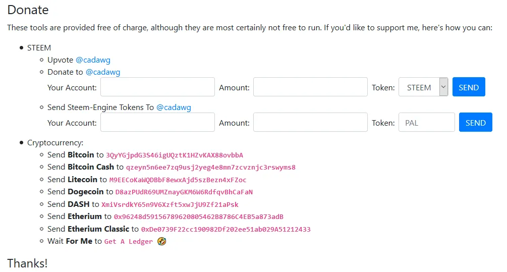 donation