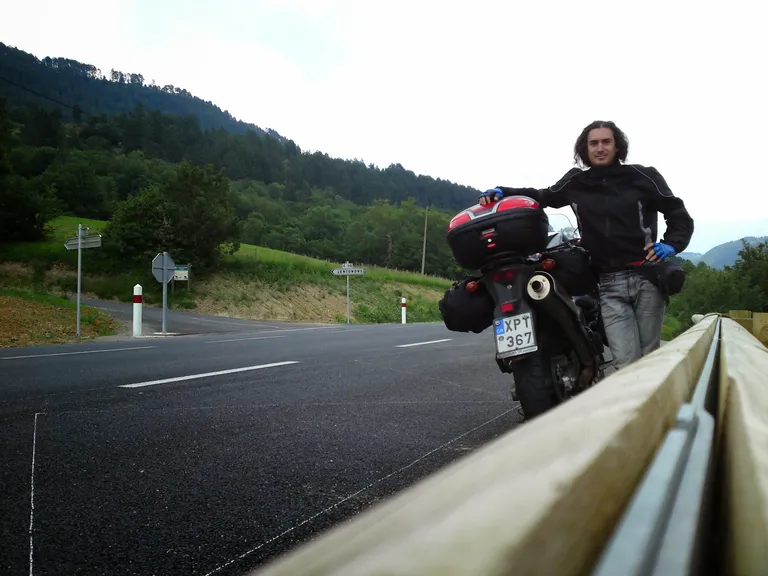 Moi avec la moto
