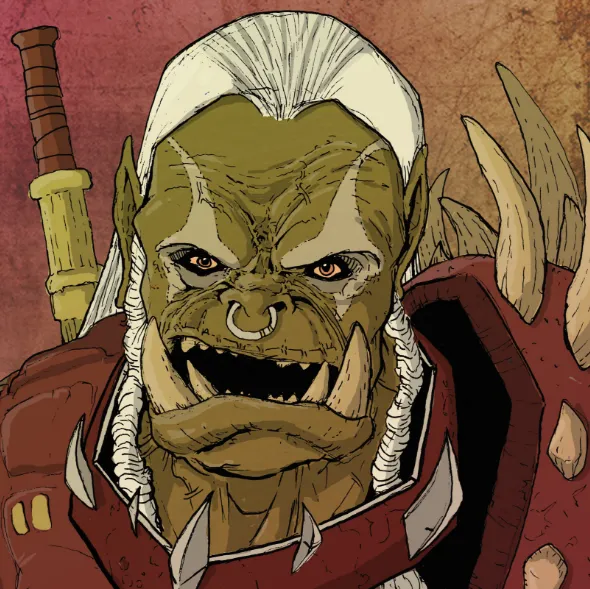 Drawing Saurfang from World of Warcraft - With Steps