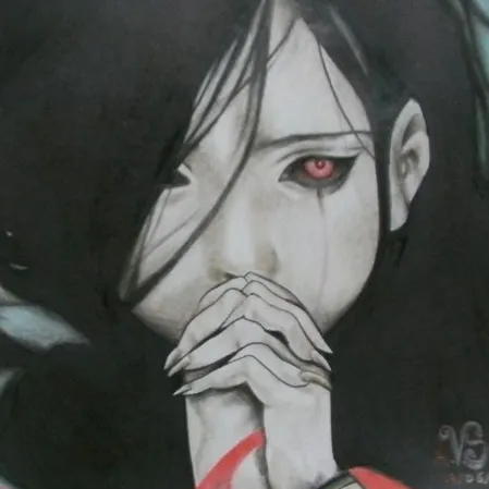 🎨 Drawing ✏ "Vampire Girl" 🎨 by @rizada