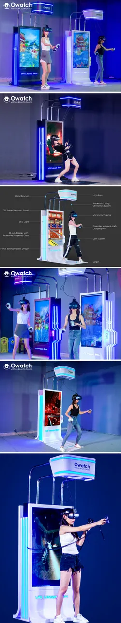 VR Magic Box - Self-service VR Standing Platform