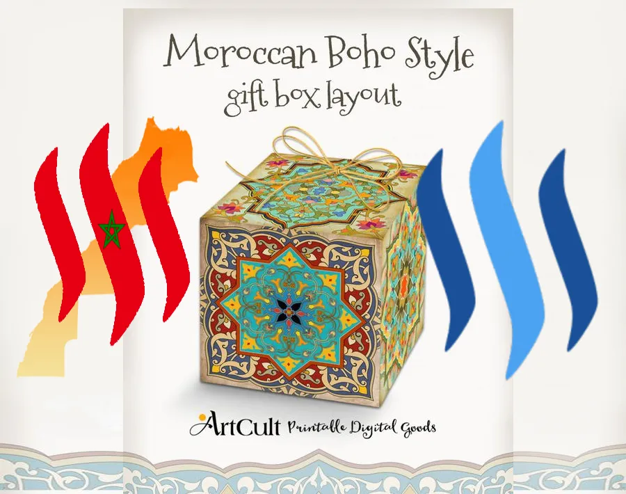 steemit @Steemmorocco gift box @hdmed
