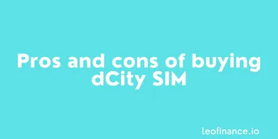 @forexbrokr/pros-and-cons-of-buying-dcity-sim