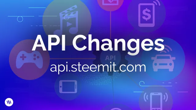 api changes