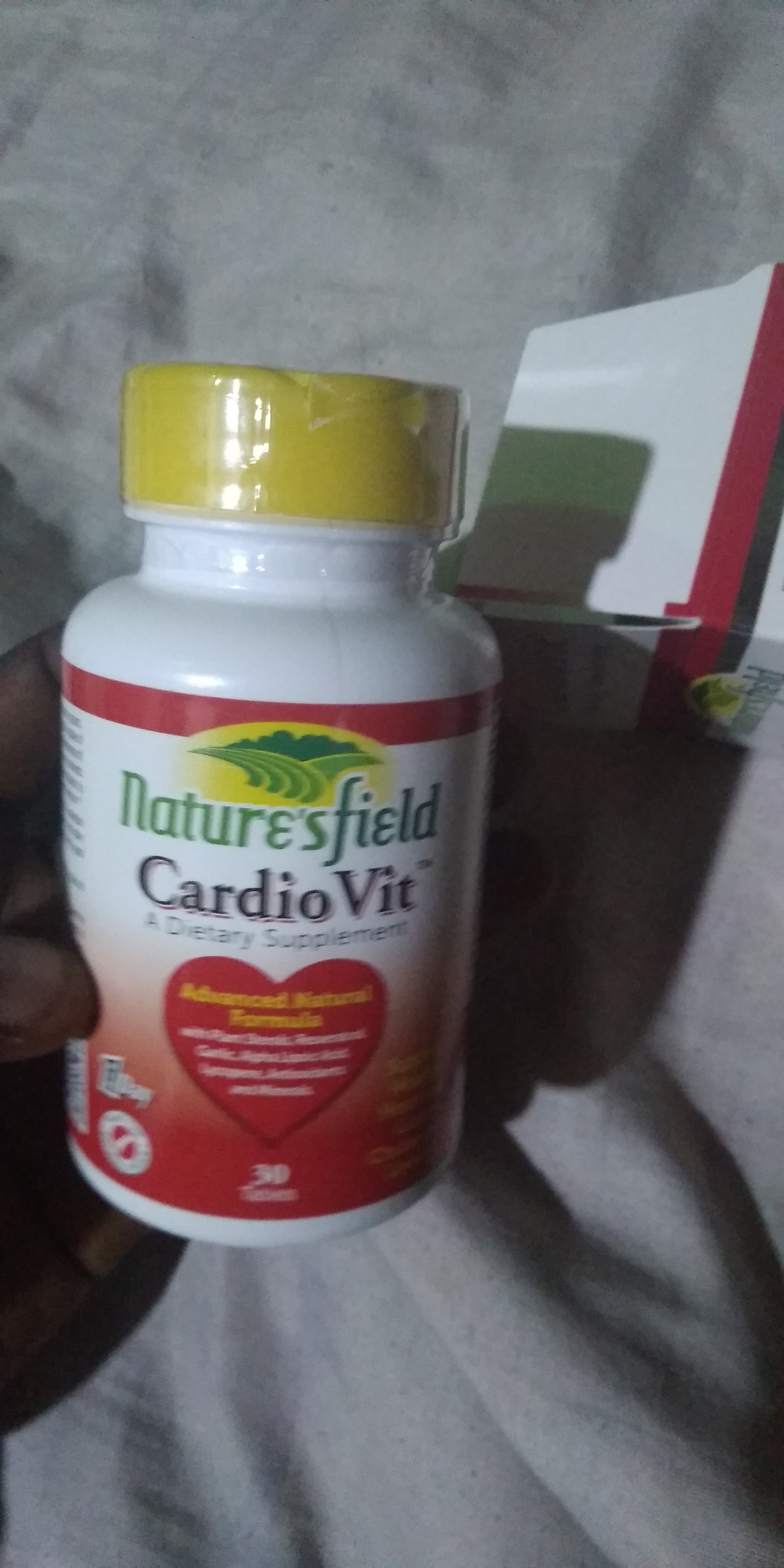 At last, Cardiovit supplement for daddy.