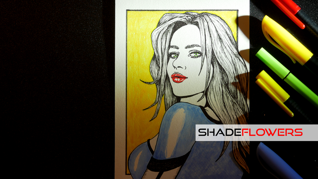 "Life is a line..." (colored)