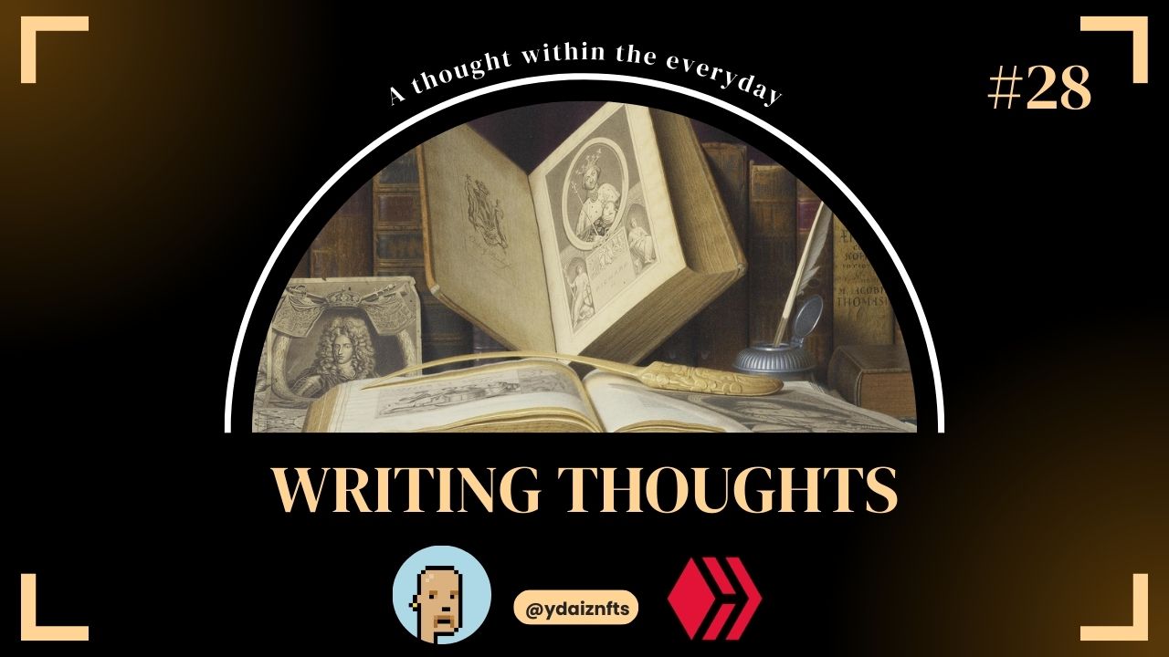 A thought within the everyday #28 - [Esp-Eng]