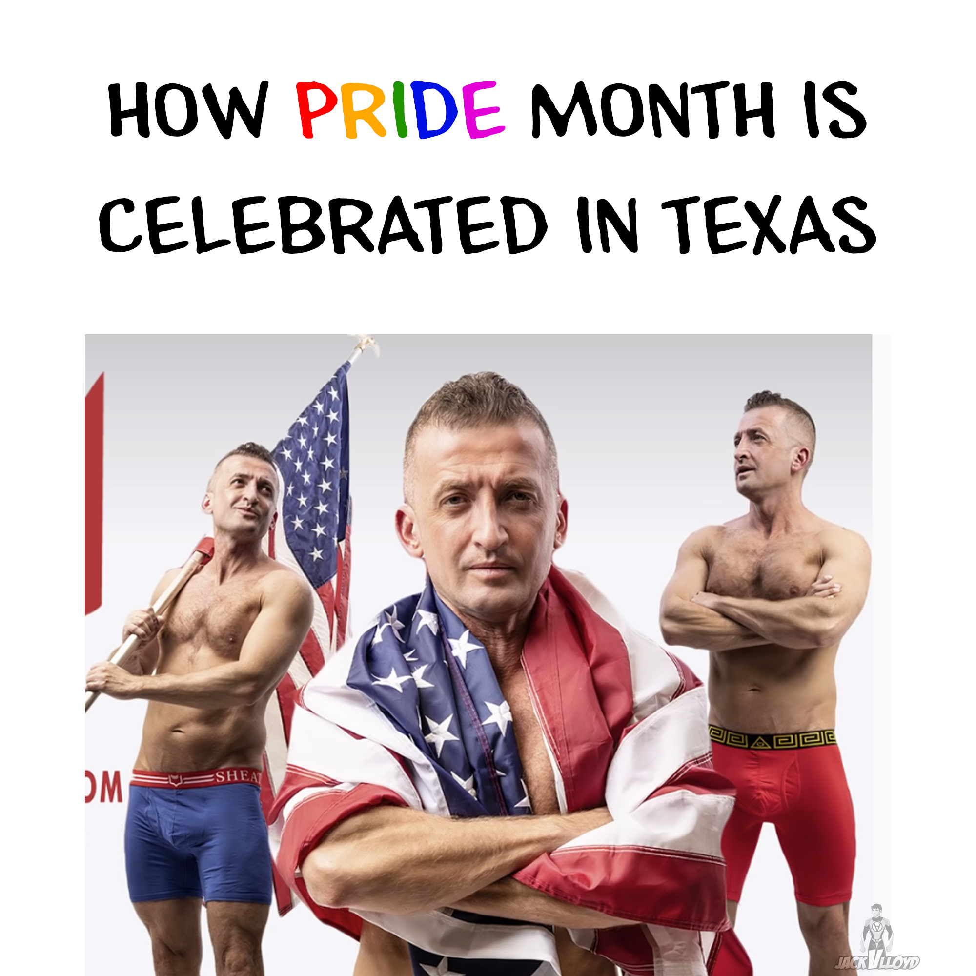 Pride month in Texas.