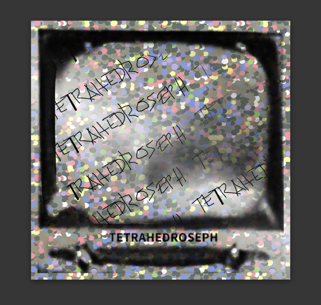 BTS For TV 5 Glitter Sticker