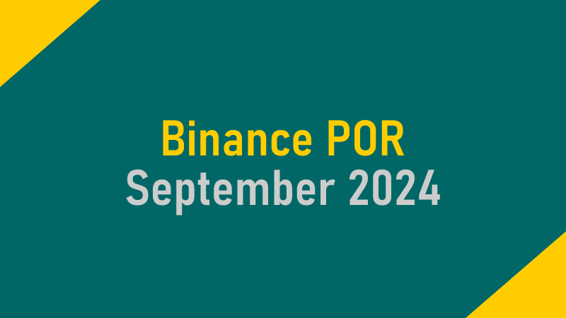 Proof of reserves - Binance holds 605k BTC for users