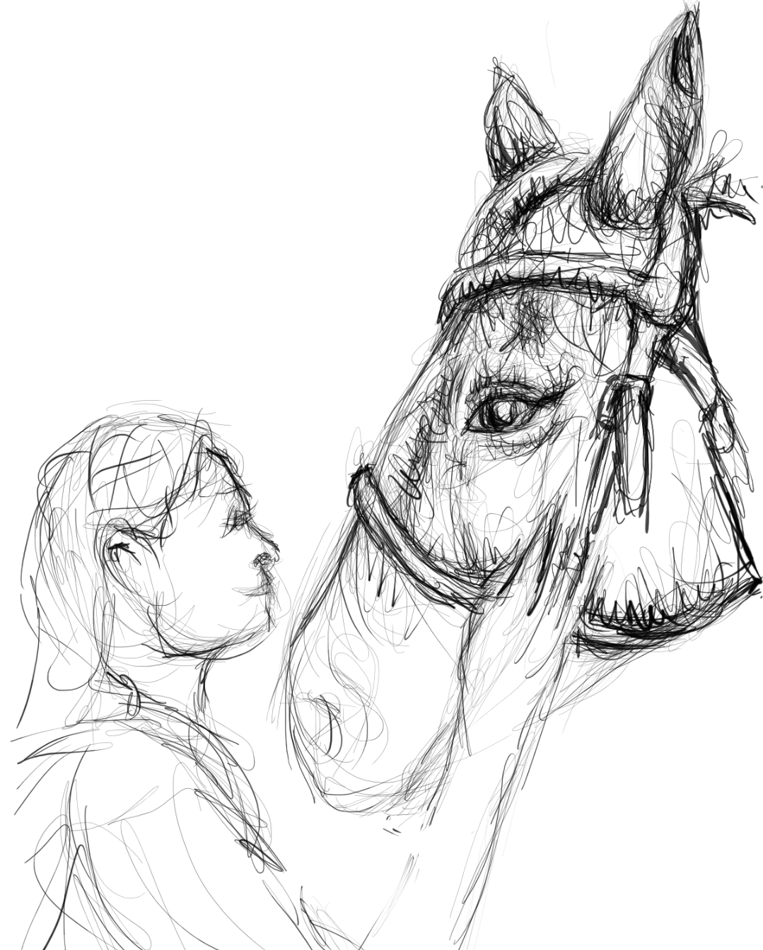 Friendship - Digital Drawing 