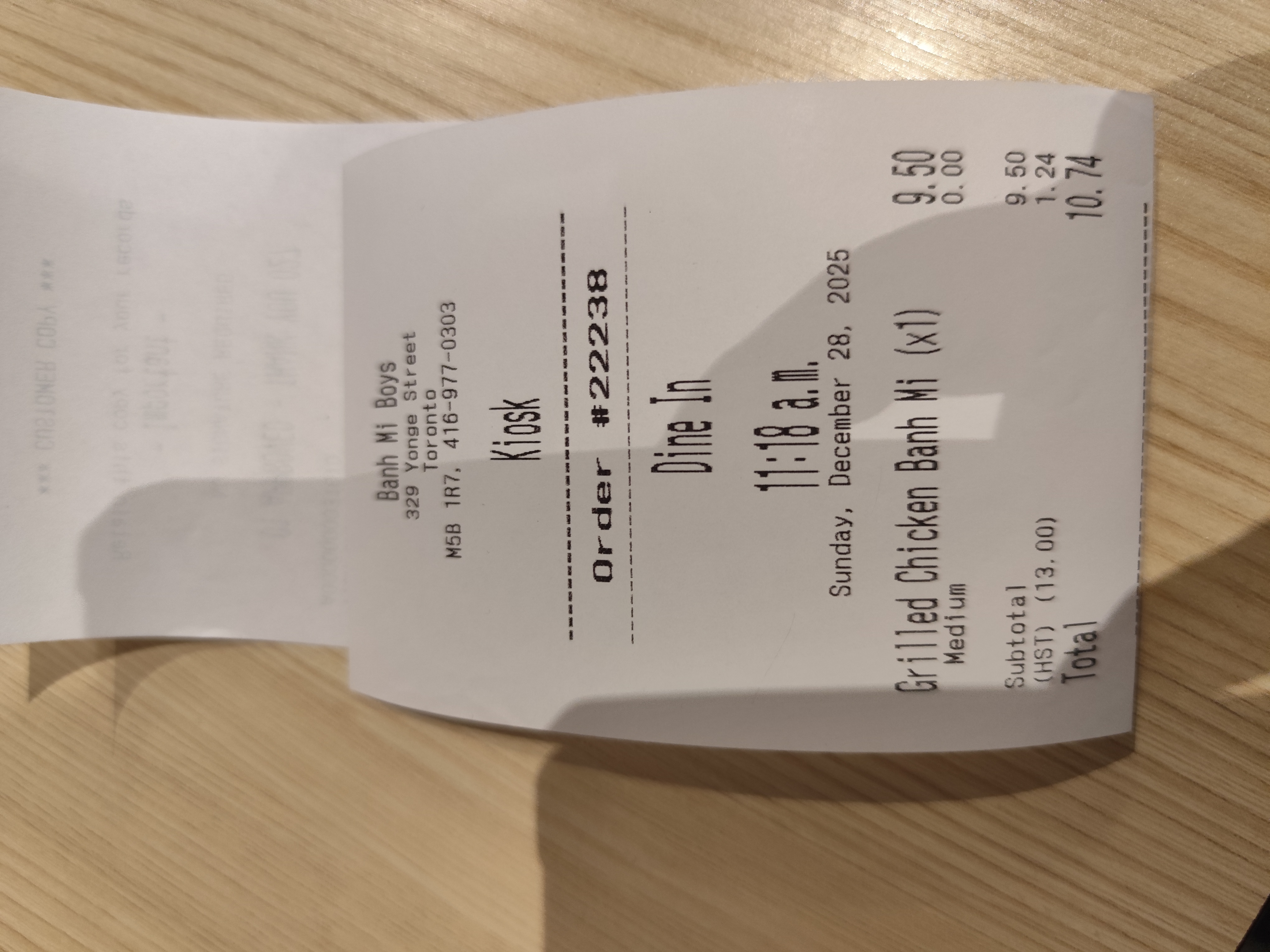 Banh Mi Boys Sandwich Shop In Downtown Toronto