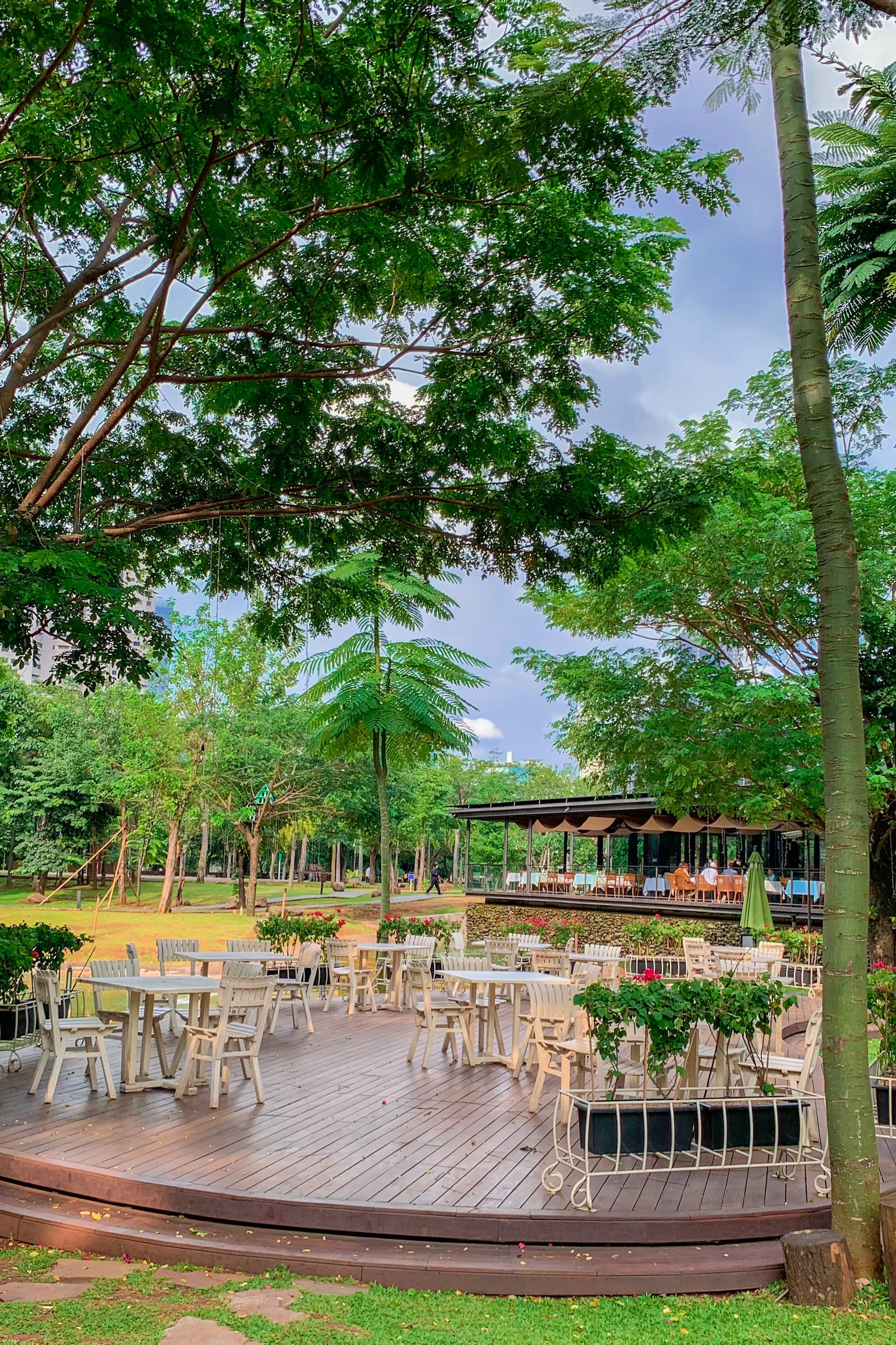 Relax in a Green Open Space, in The Middle of Jakarta