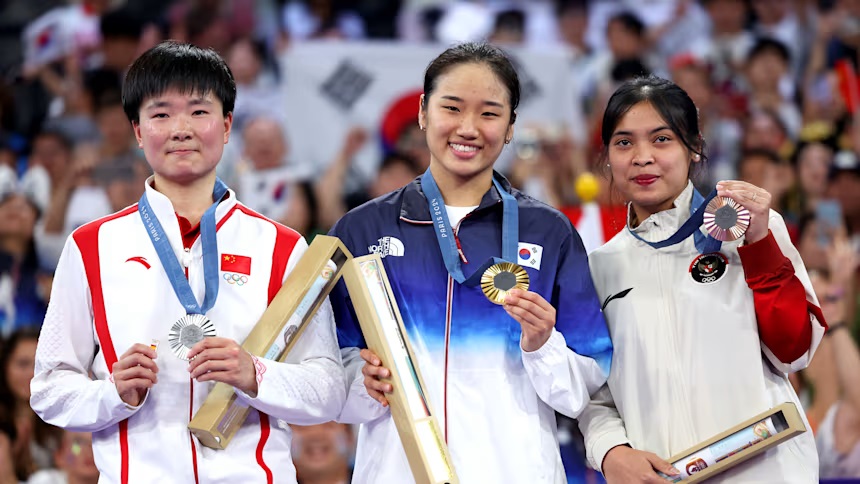 [ENG-KOR] Ahn Se-young, gold medal in badminton singles 안세영, 배드민턴 단식 금메달 | HSBI GIVEAWAY 🎁