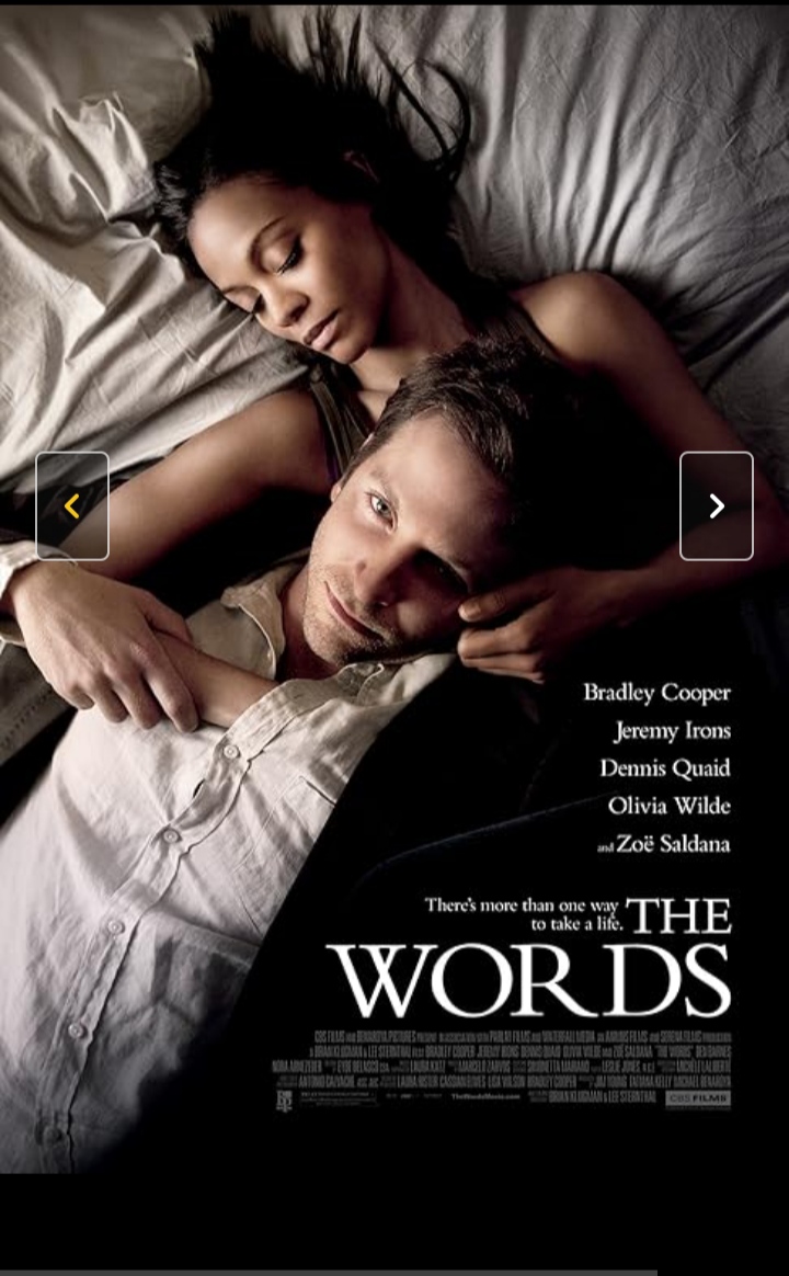 The Words (2012) Not a review 