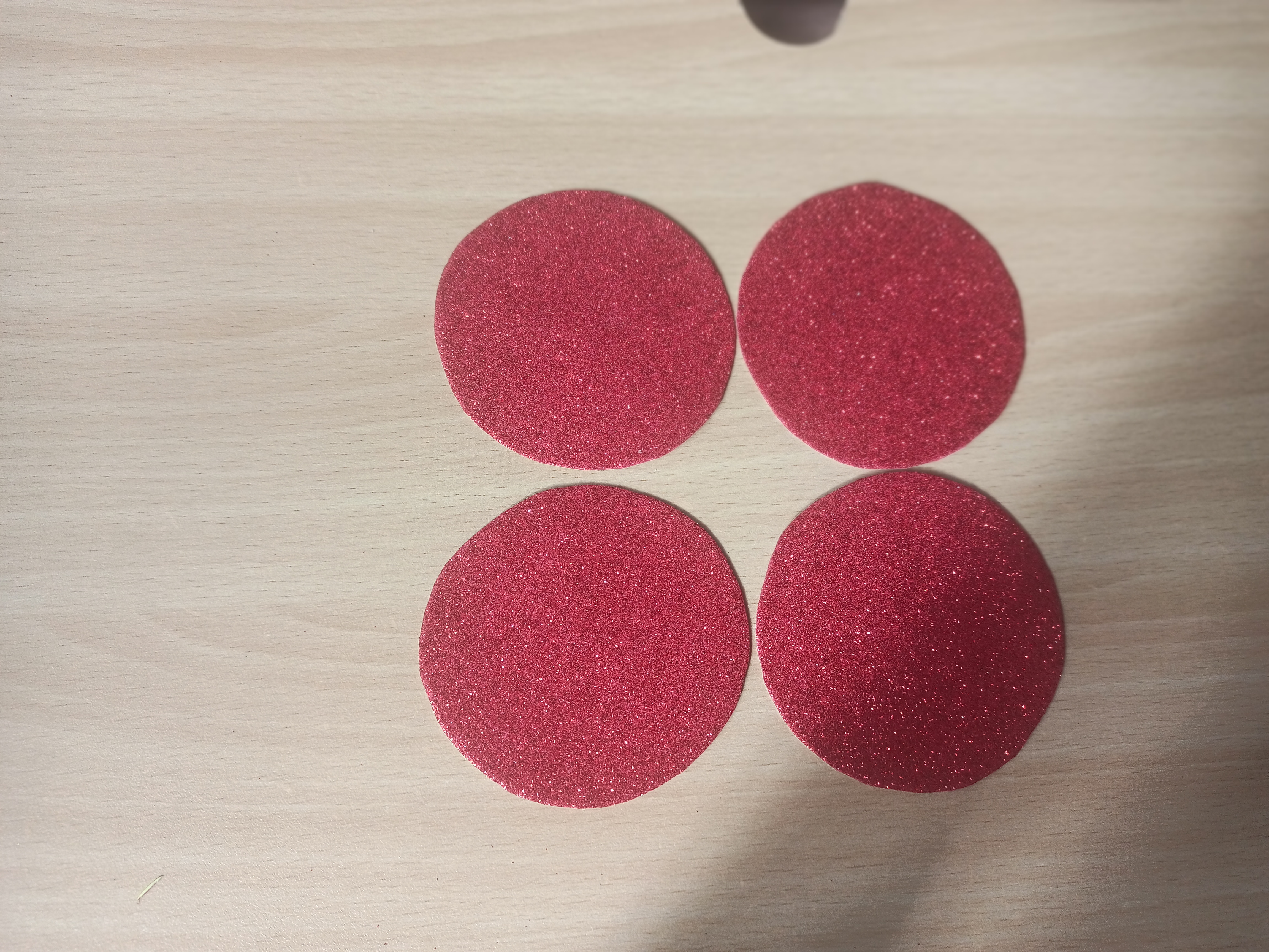 DIY Glitter Foam Flowers Tutorial