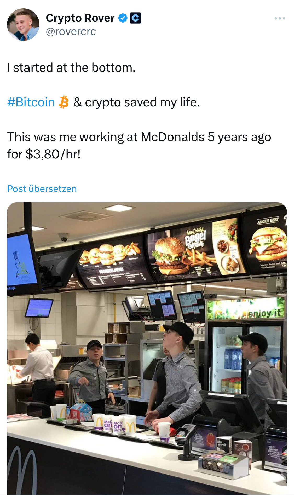 Becoming Crypto Rover part 2 - A story inspired by an X post [ENG/GER]