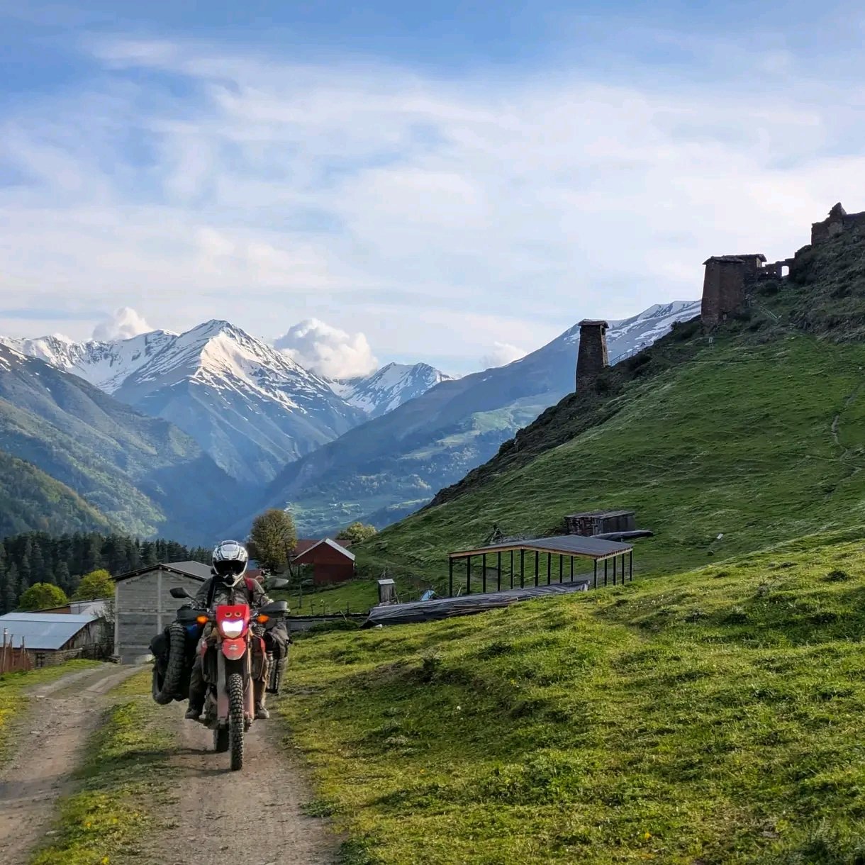 Albano Pass in Georgia Tusheti