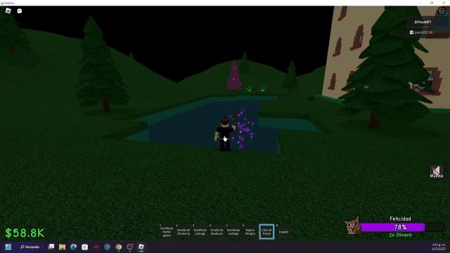 Esp/Eng Taking care of a Floppa with my daughter in roblox