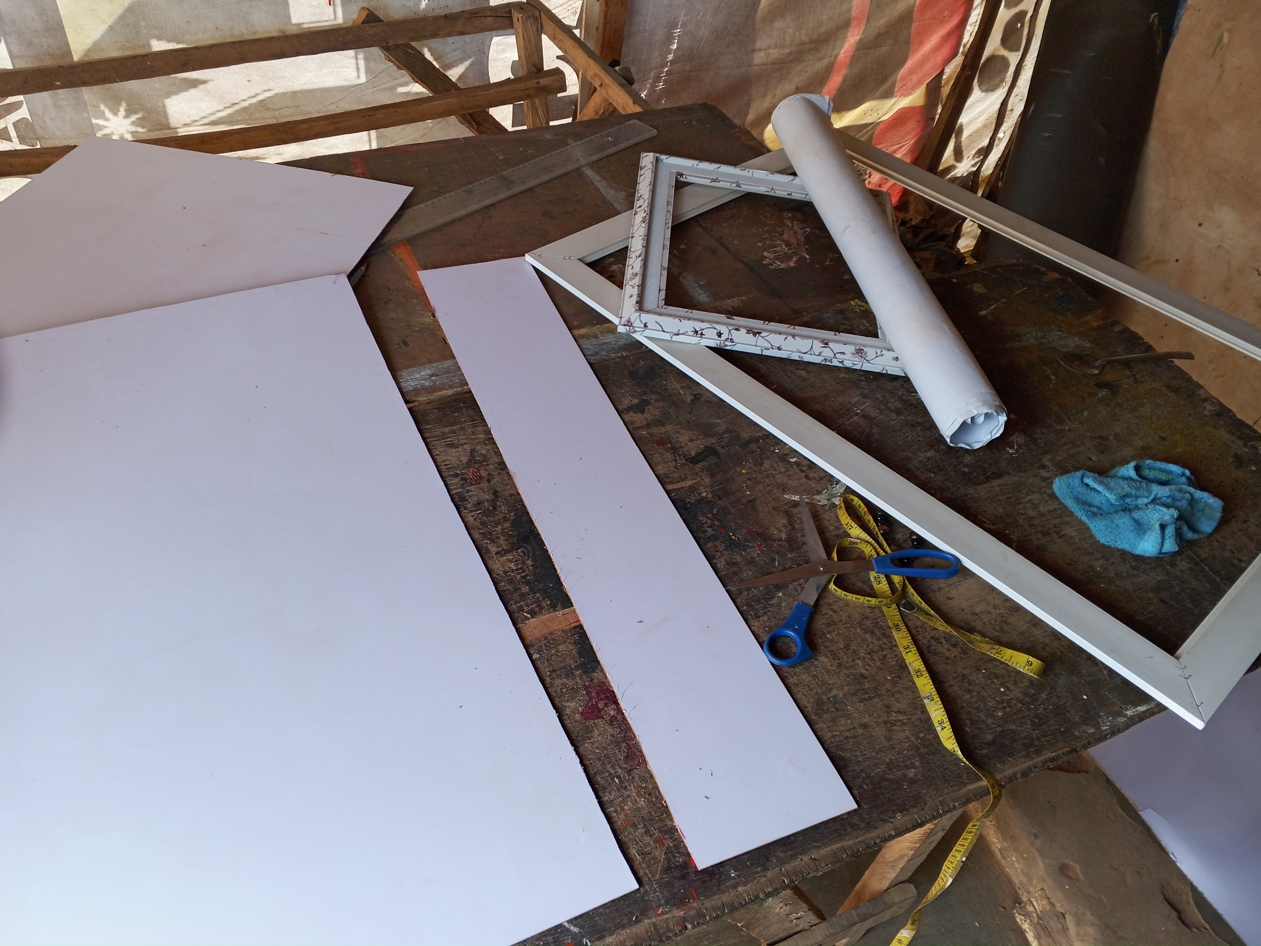 My today's frame work 