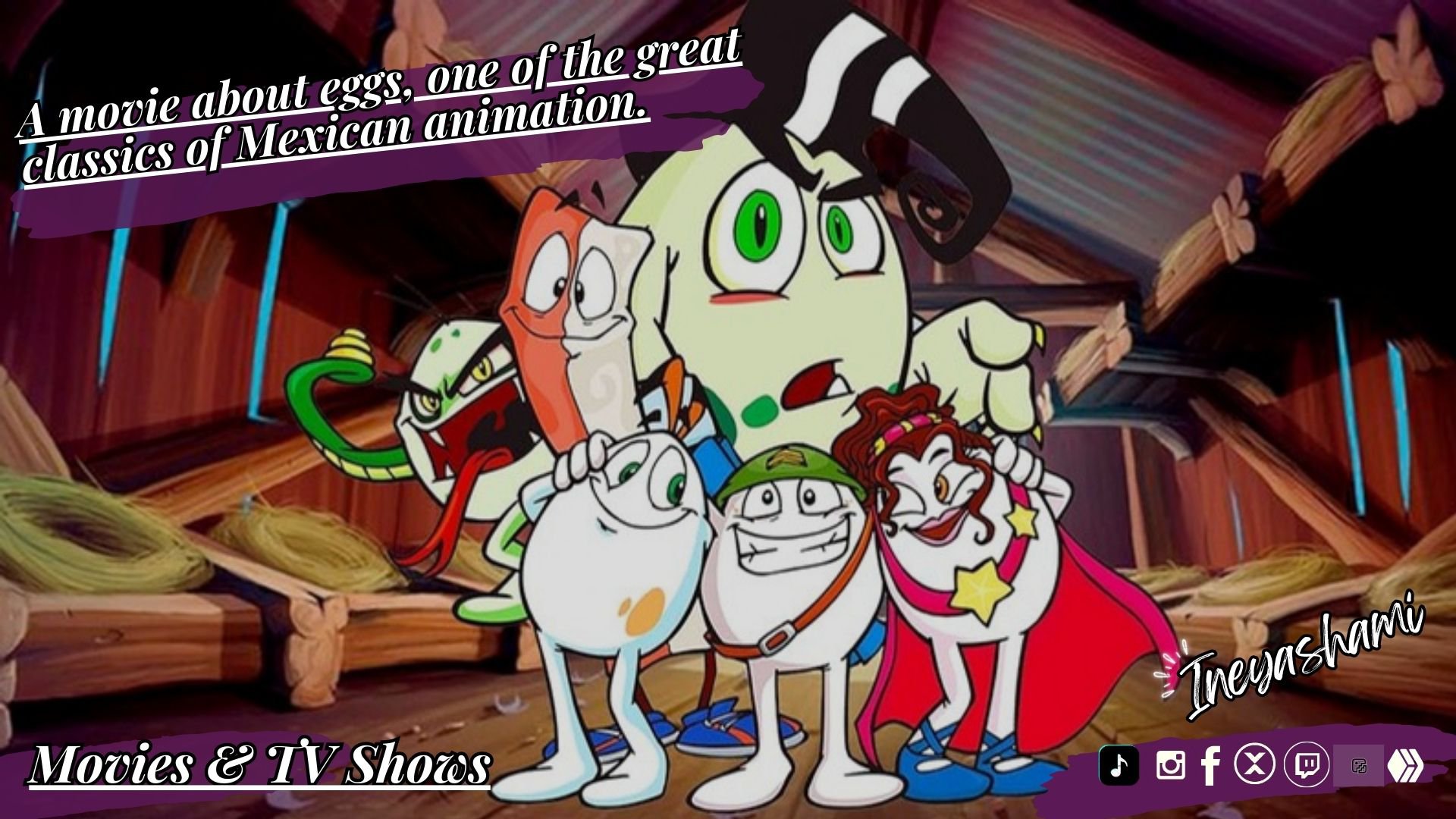 A movie about eggs, one of the great classics of Mexican animation [ENG/ESP]