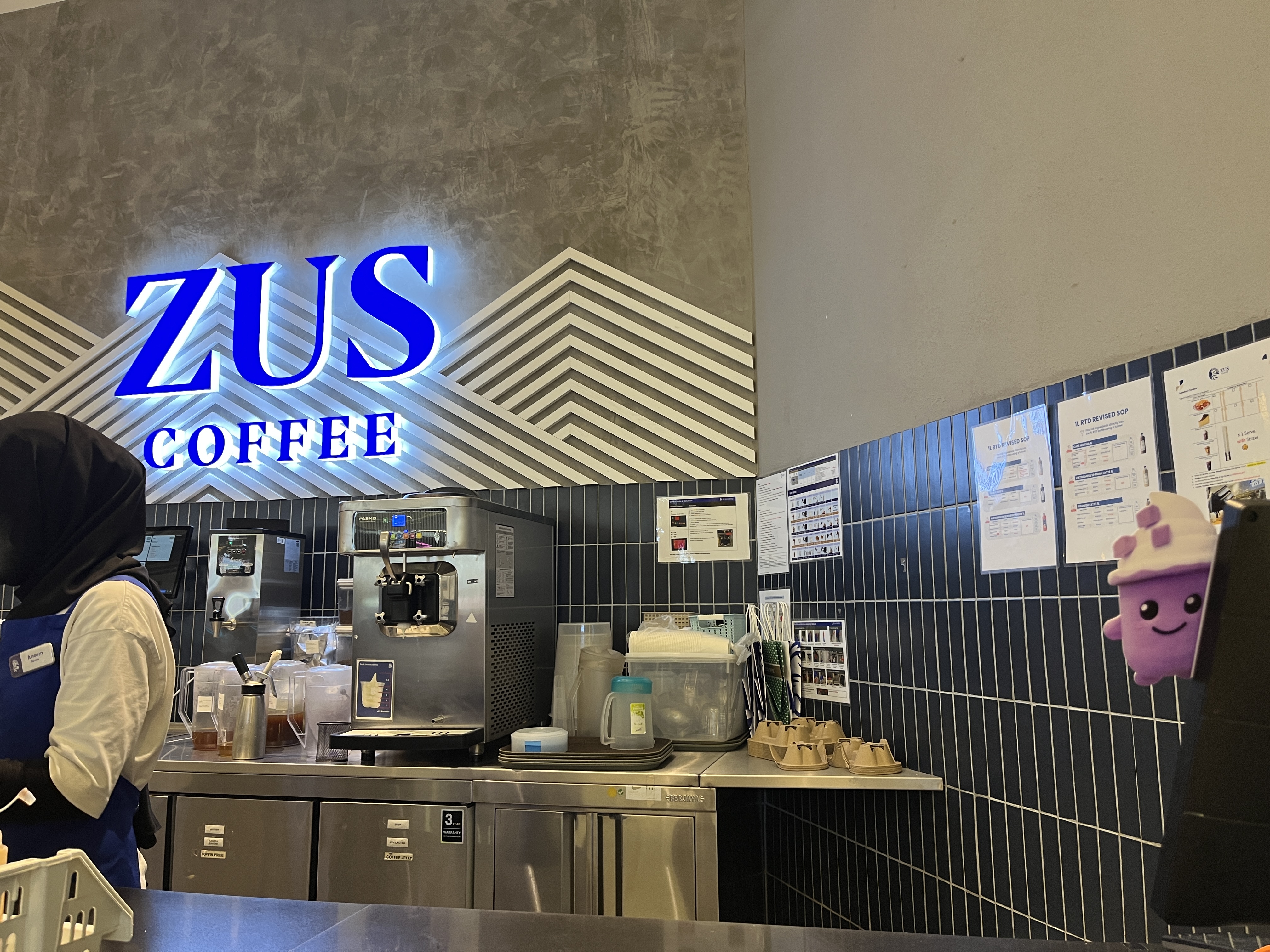 Zus Coffee in Kuala Lumpur