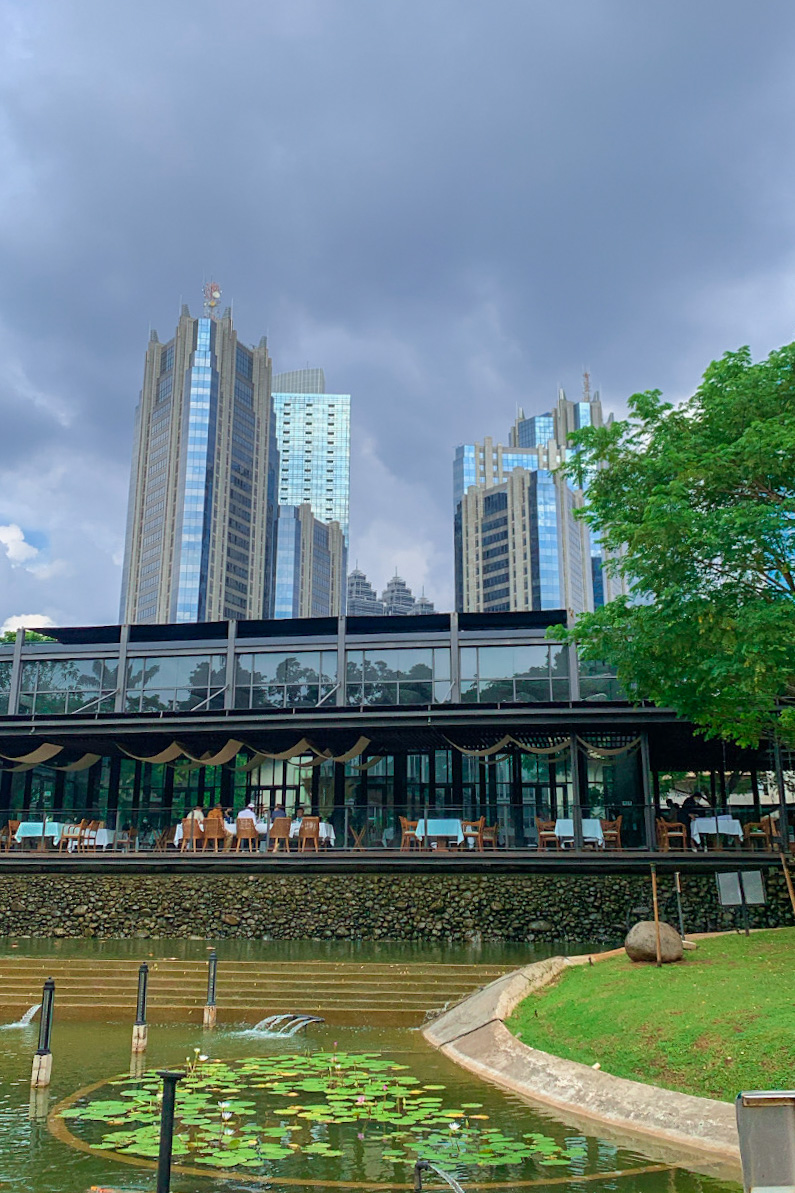 Relax in a Green Open Space, in The Middle of Jakarta