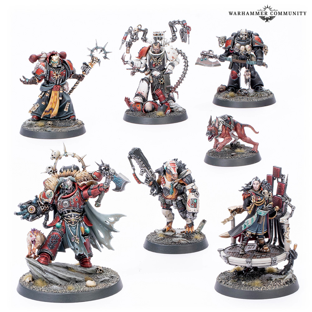40k Huron Blackheart returns with a new model and a huge cast of Special Characters!