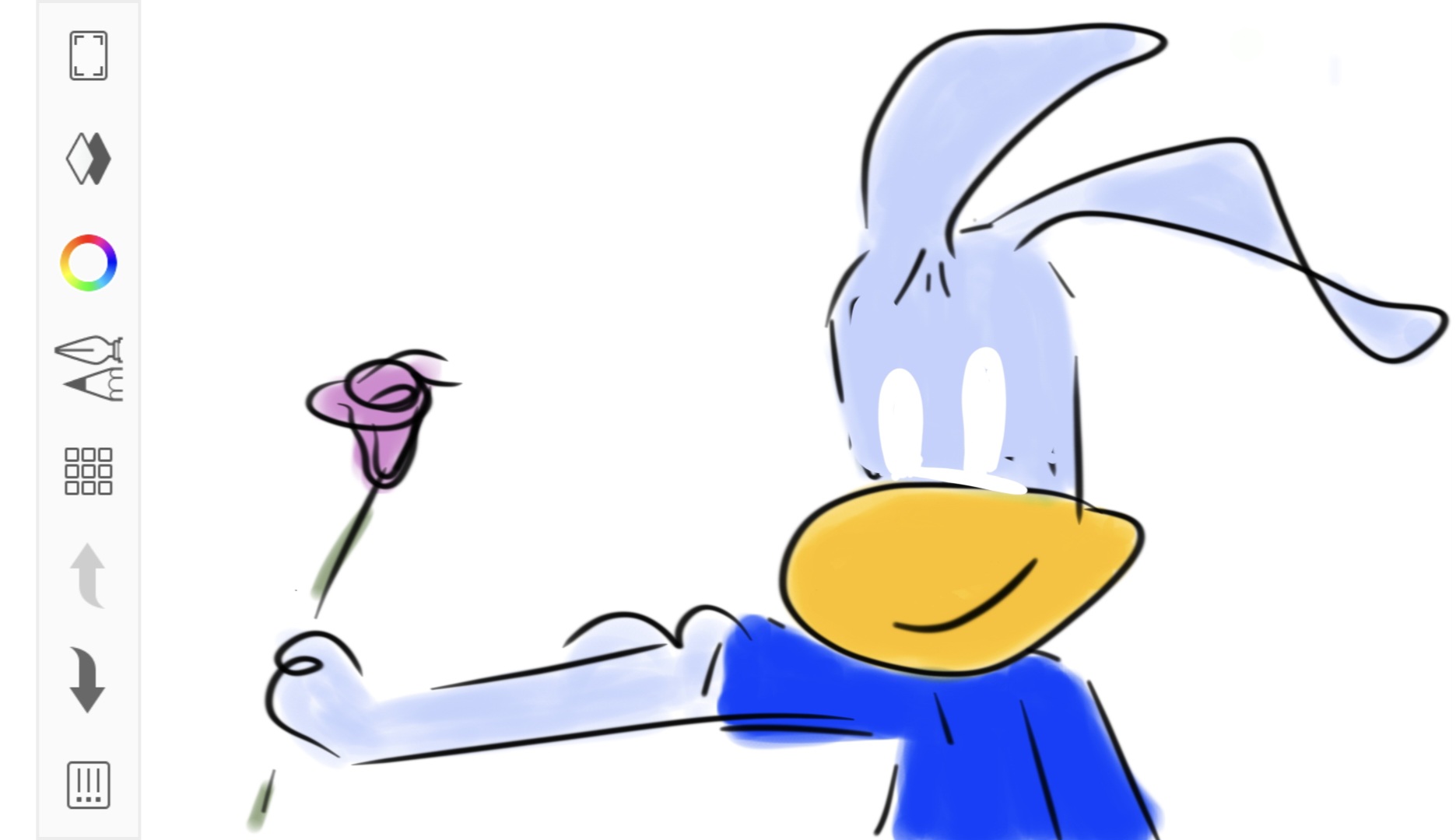 First time using Sketchbook app