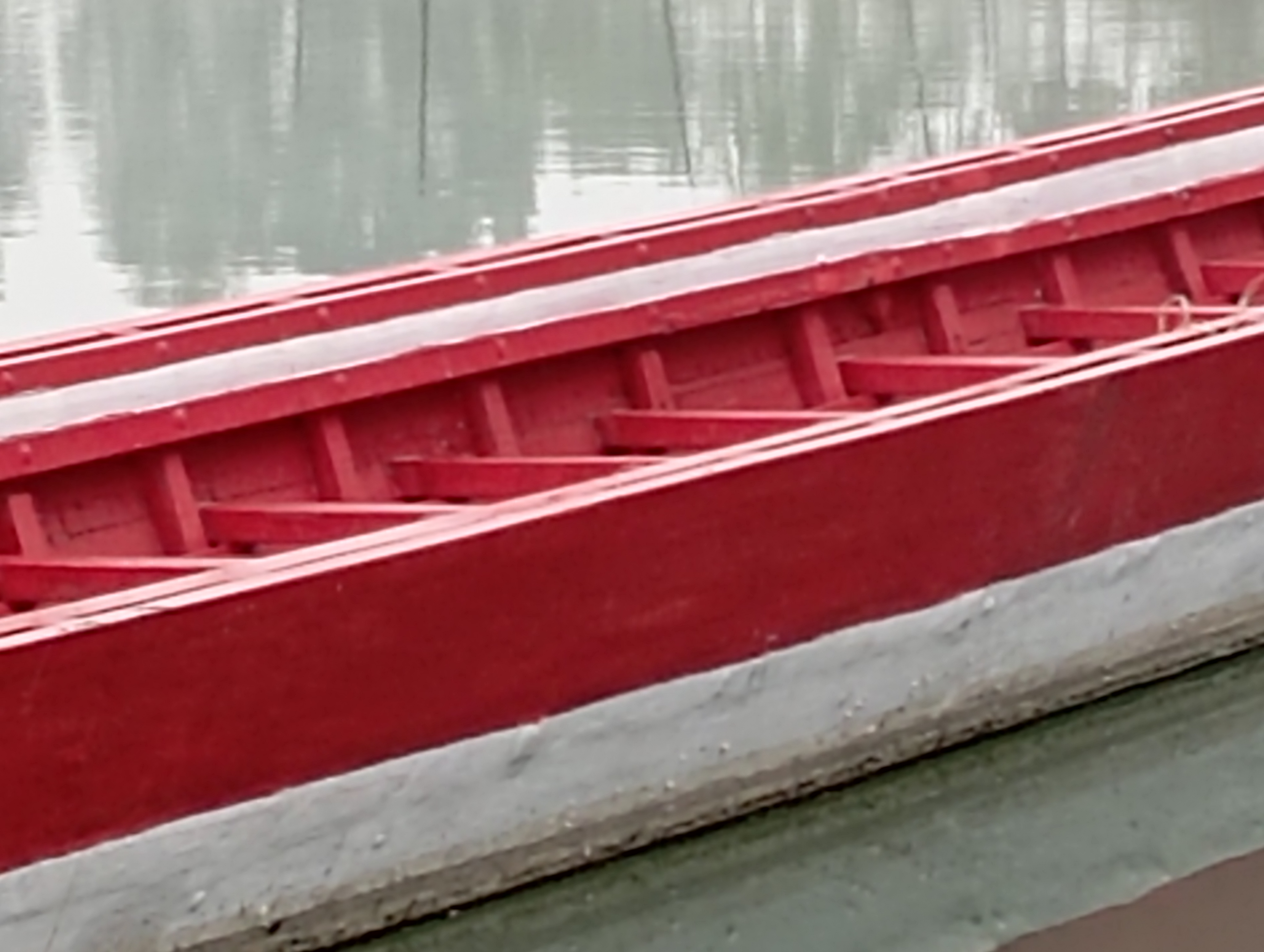Boats made for participating in the traditional boat racing competition of rural Bengal