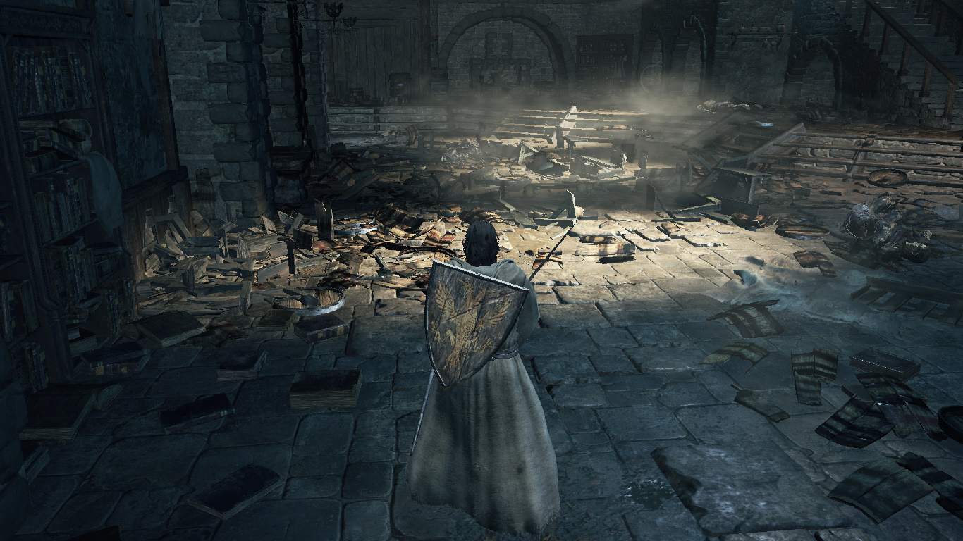 Thrown Into the Ashen Dawn of Lothric.