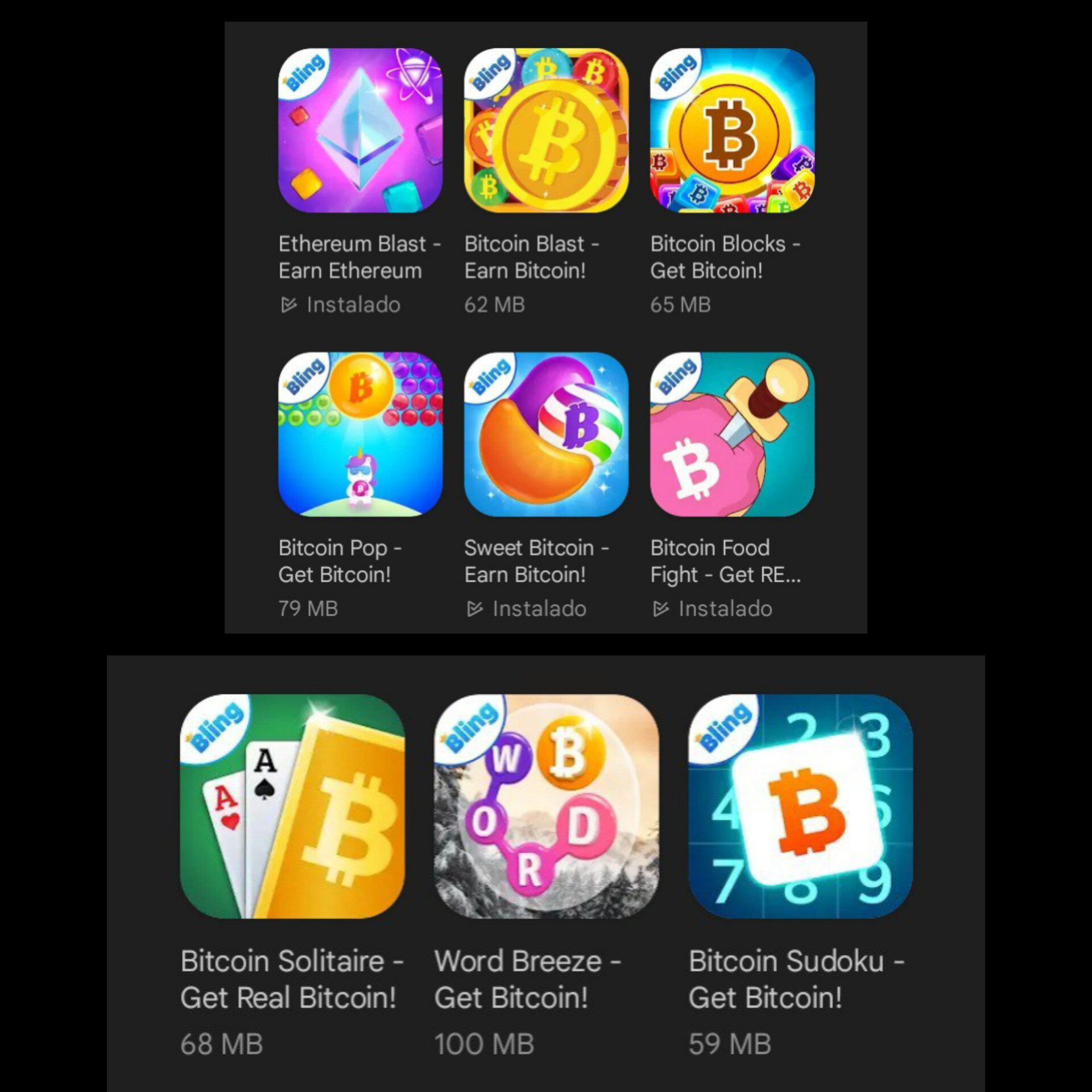 applications (games) to earn cryptocurrency on your smartphone. ap...