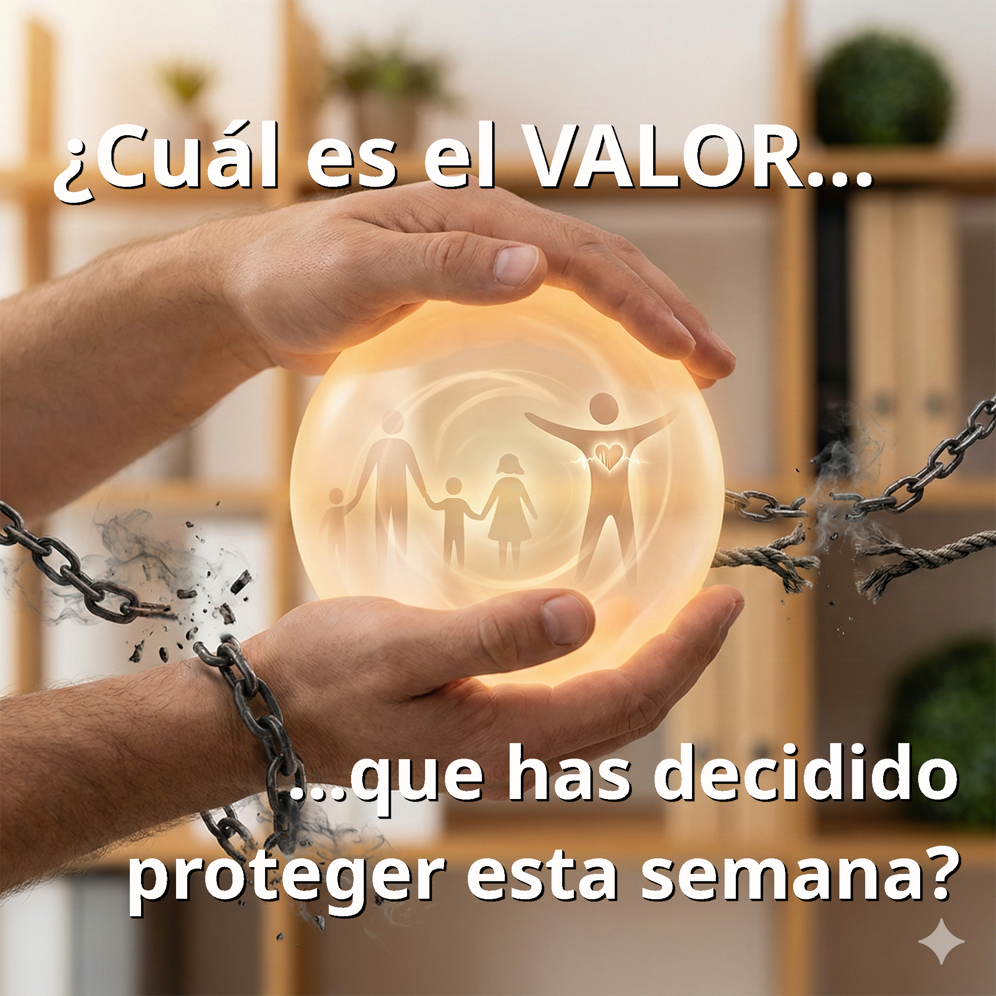 ¿Cuál es el VALOR que protegerás esta semana?