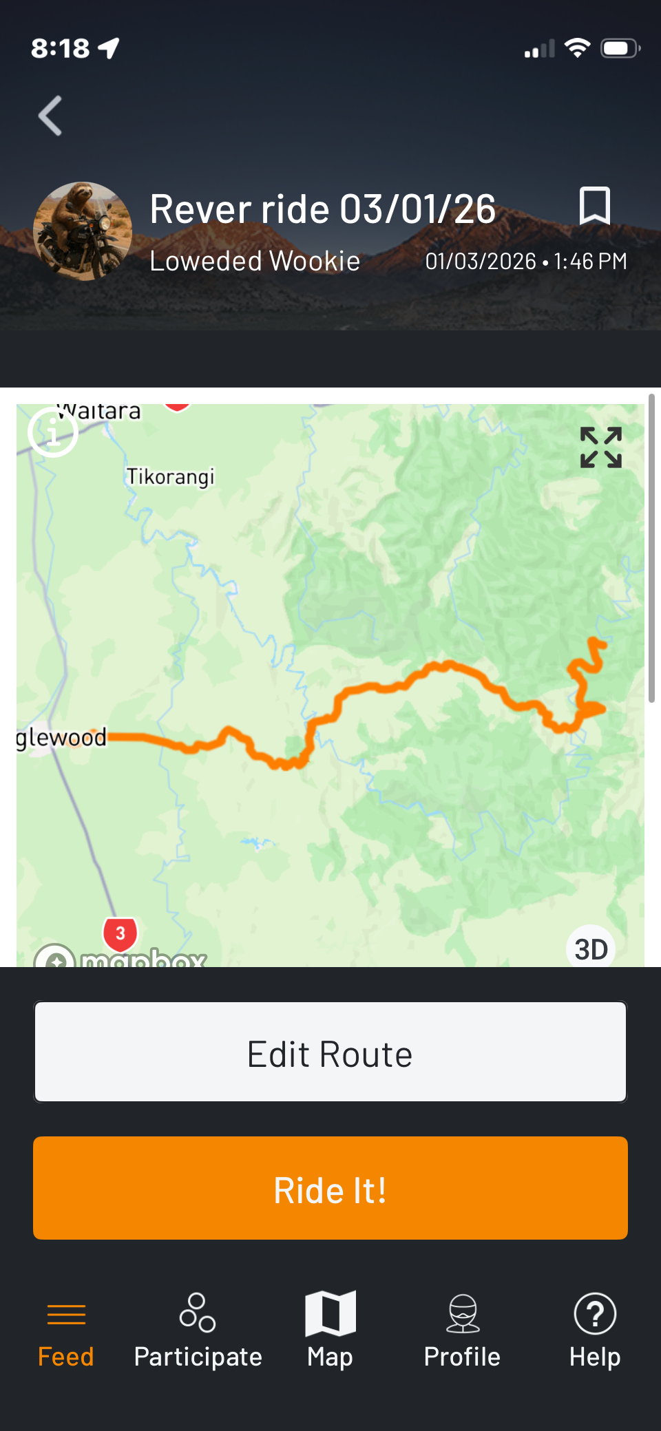 REVER, ride tracking made easy
