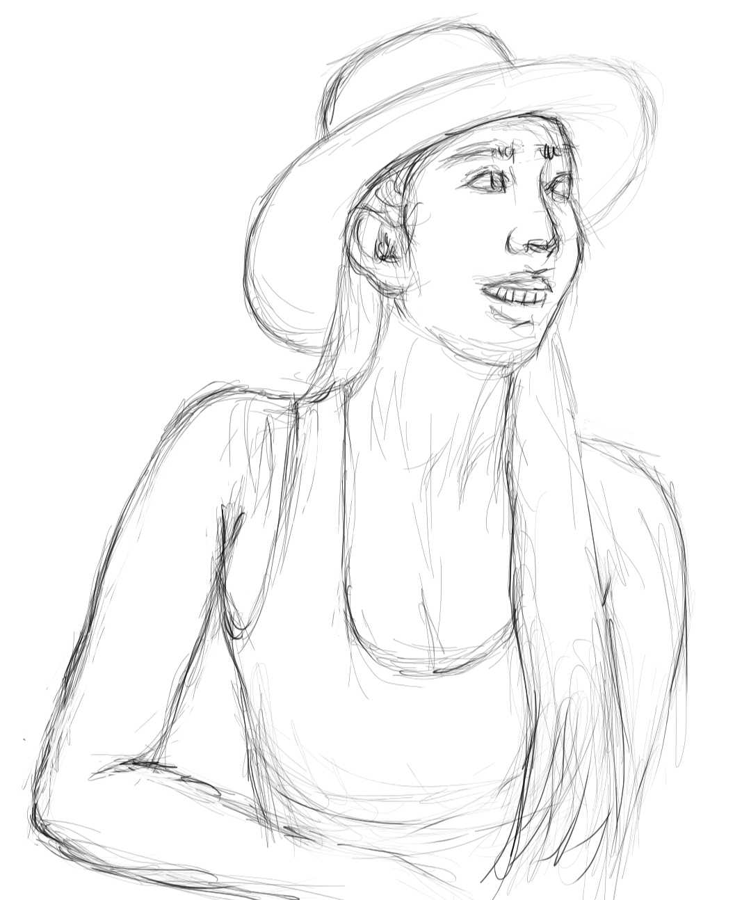 Figure Drawing - Digital Art