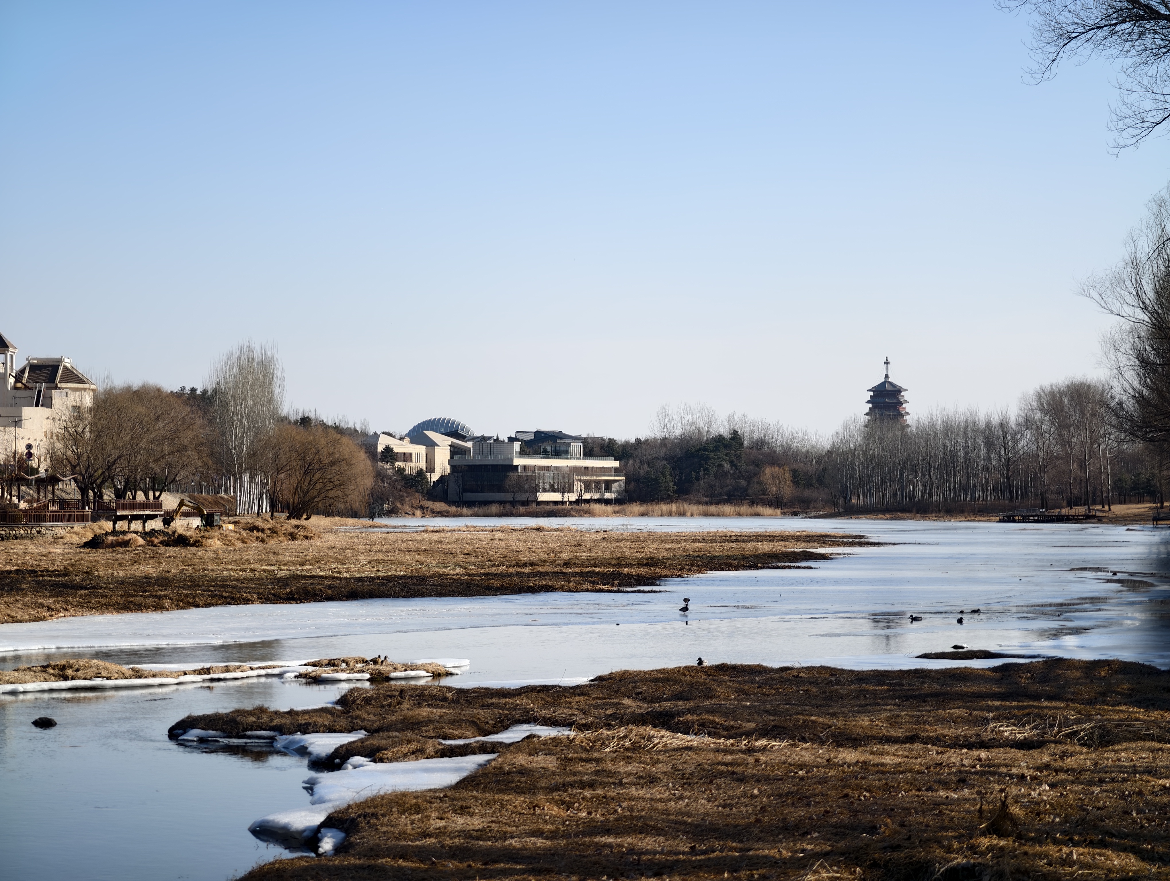 The Picturesque Winter Nature In Huairou
