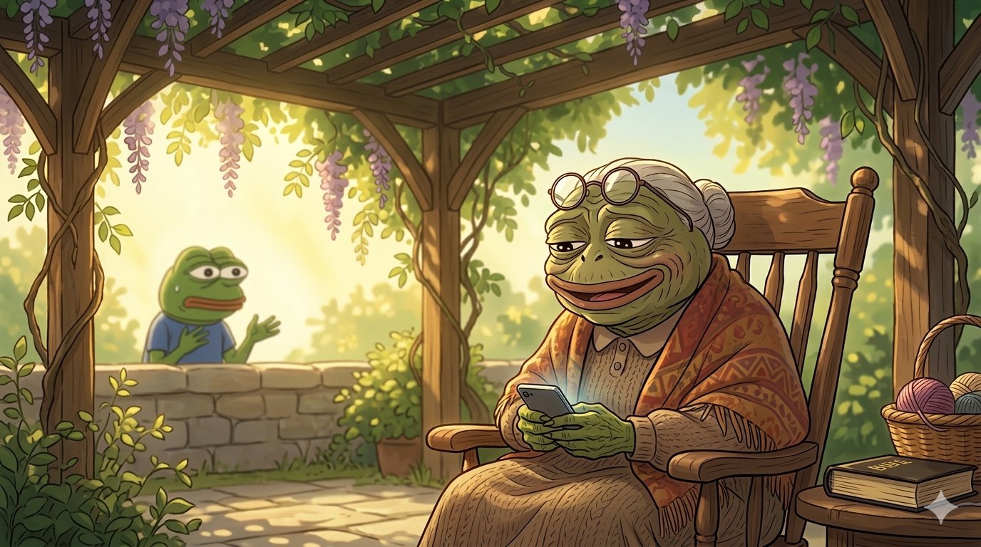 Old people can't see well with their eyes but can see through people even clearer