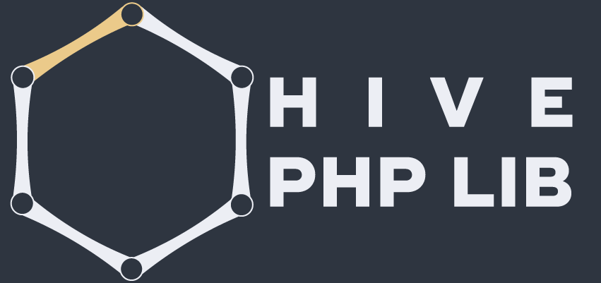 Light Hive PHP Lib logo on dark background