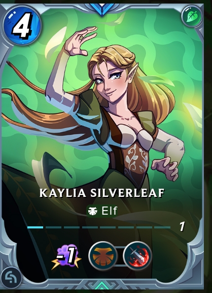 KAYLIA SILVERLEAF Elf