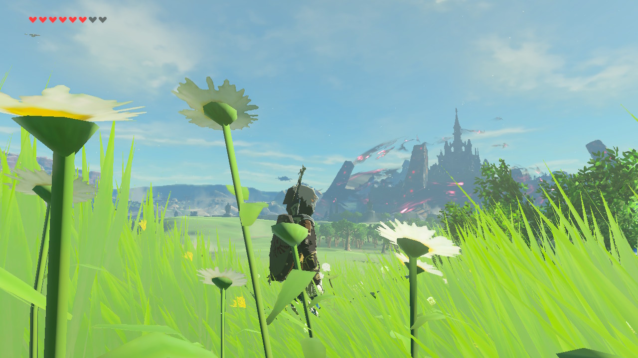 Hyrule Castle in Breath of the Wild: Wallpaper Worth Pictures