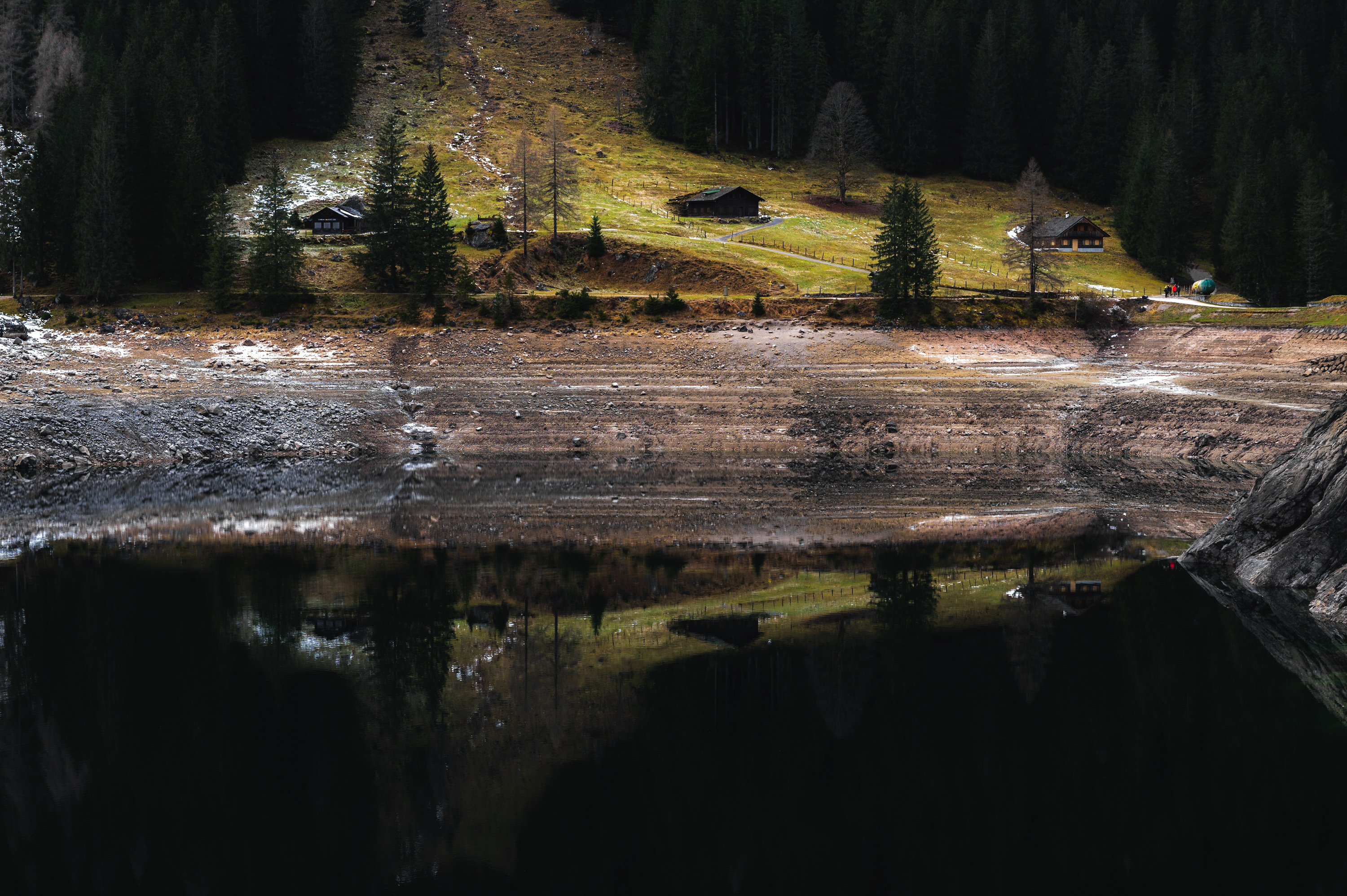 Lake Gosau in Austria.