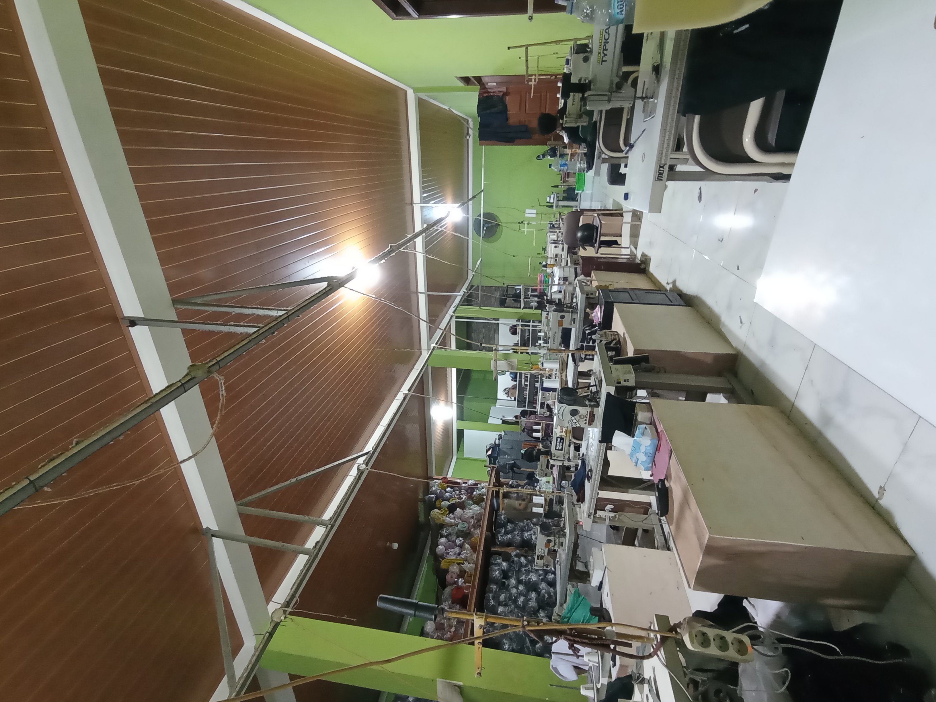 Look at this! the middle section is full of sewing machines