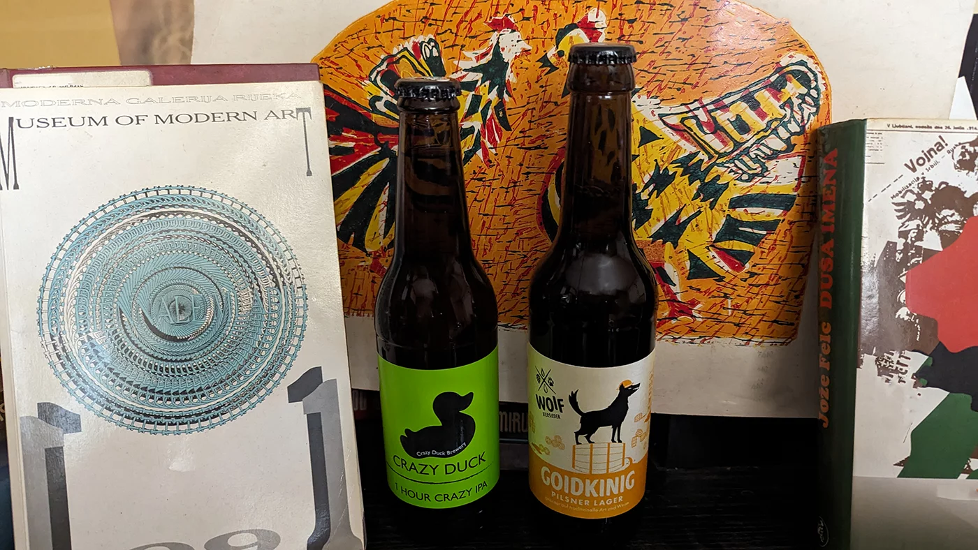 Picture of post : Beer Tasting: Woif Goidkinig and Crazy Duck