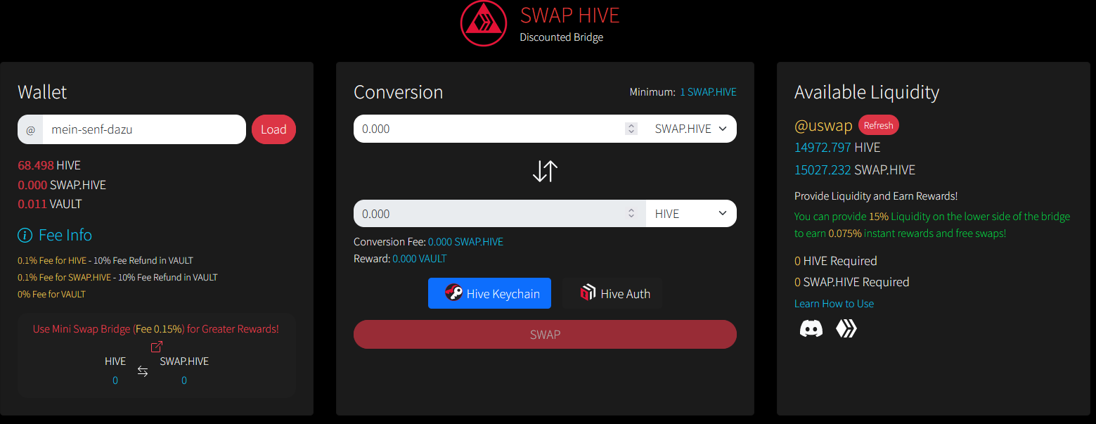 @mein-senf-dazu/uswap-app-swap-hive-and
