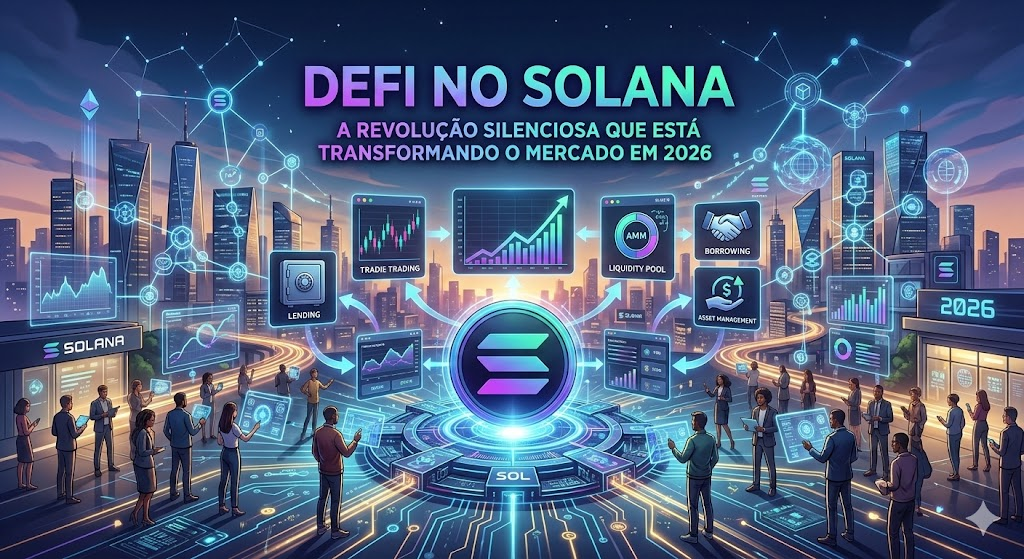 DeFi no Solana: A Revolução Silenciosa que está Transformando o Mercado em 2026