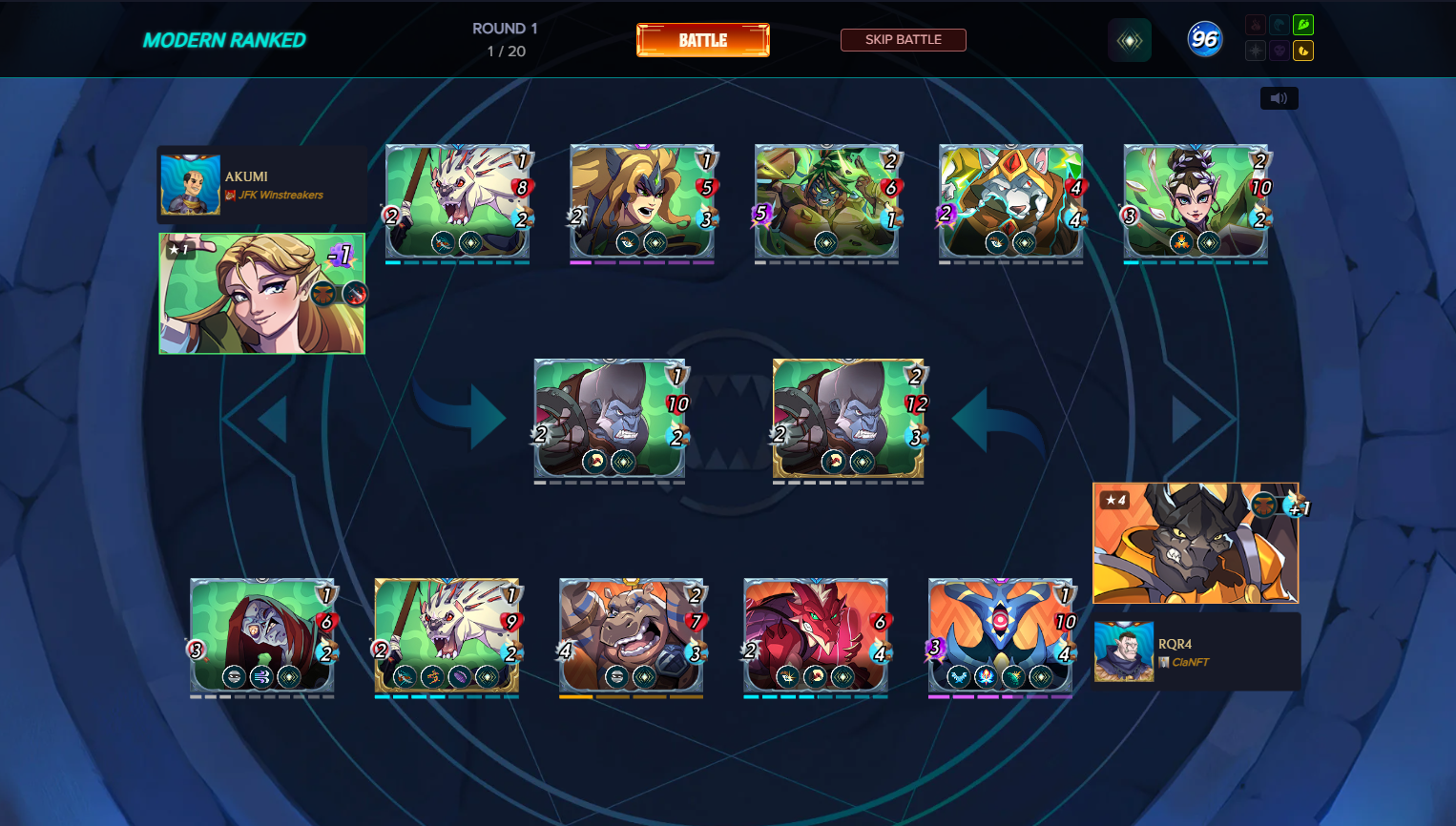 A Silent Operation in the Arena