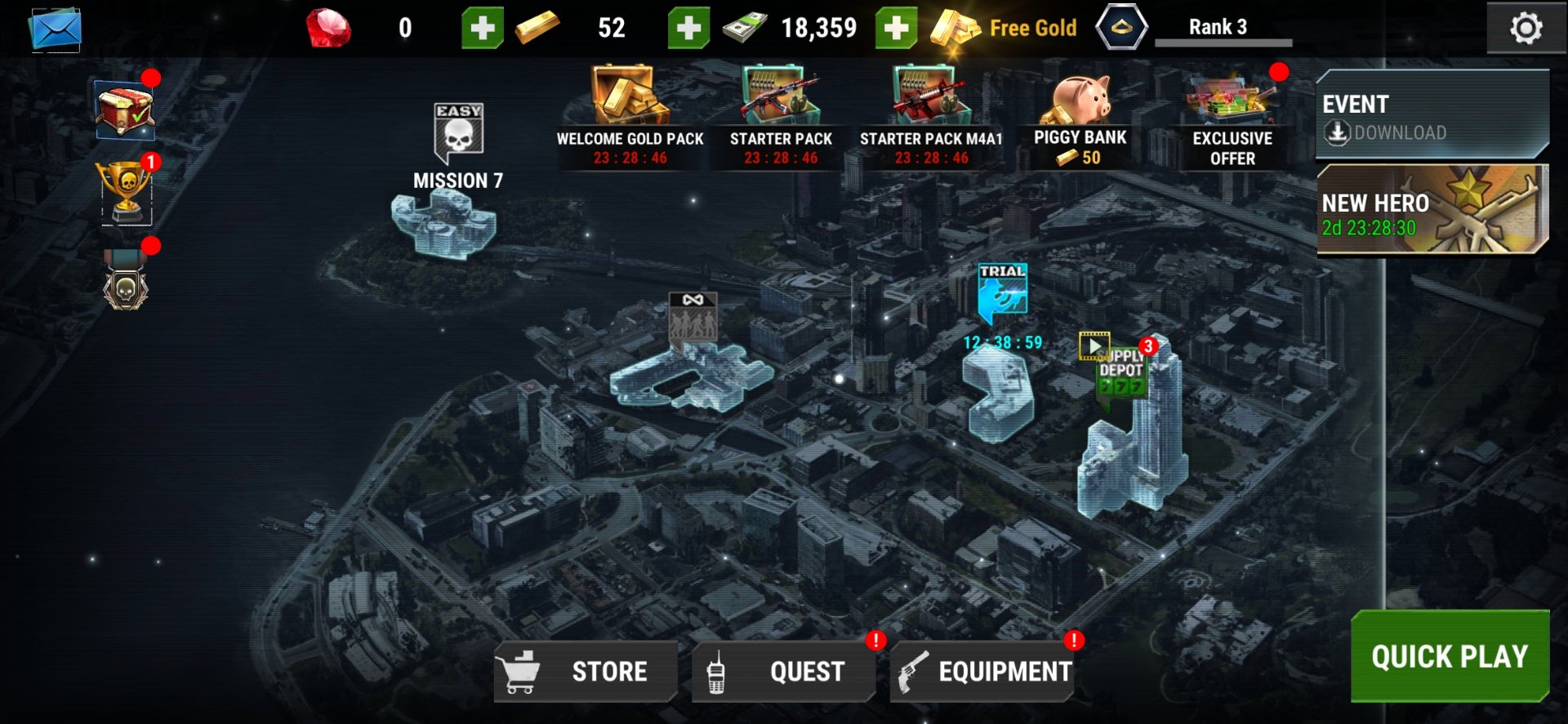 Dead Target: Zombies Game 3D