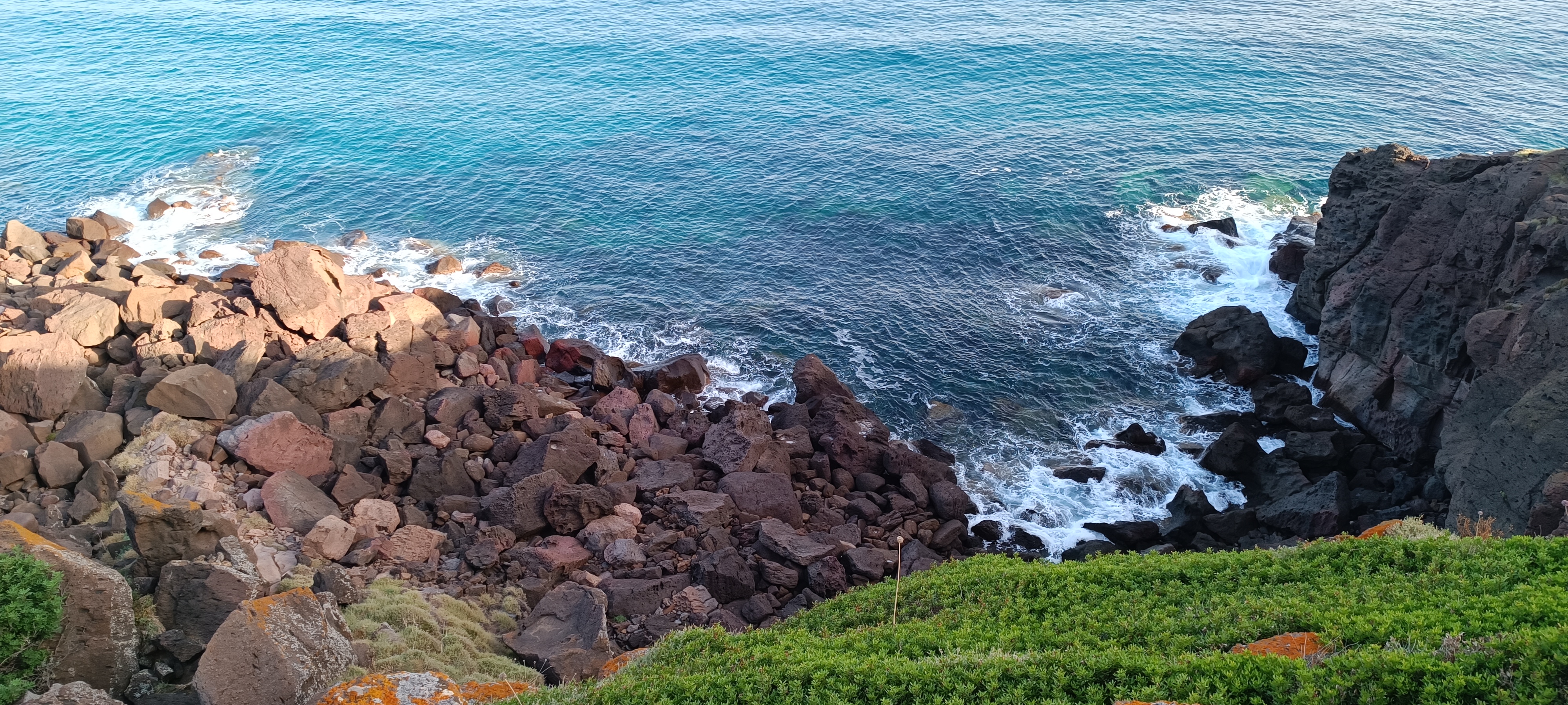 reaching Castelsardo, almost 